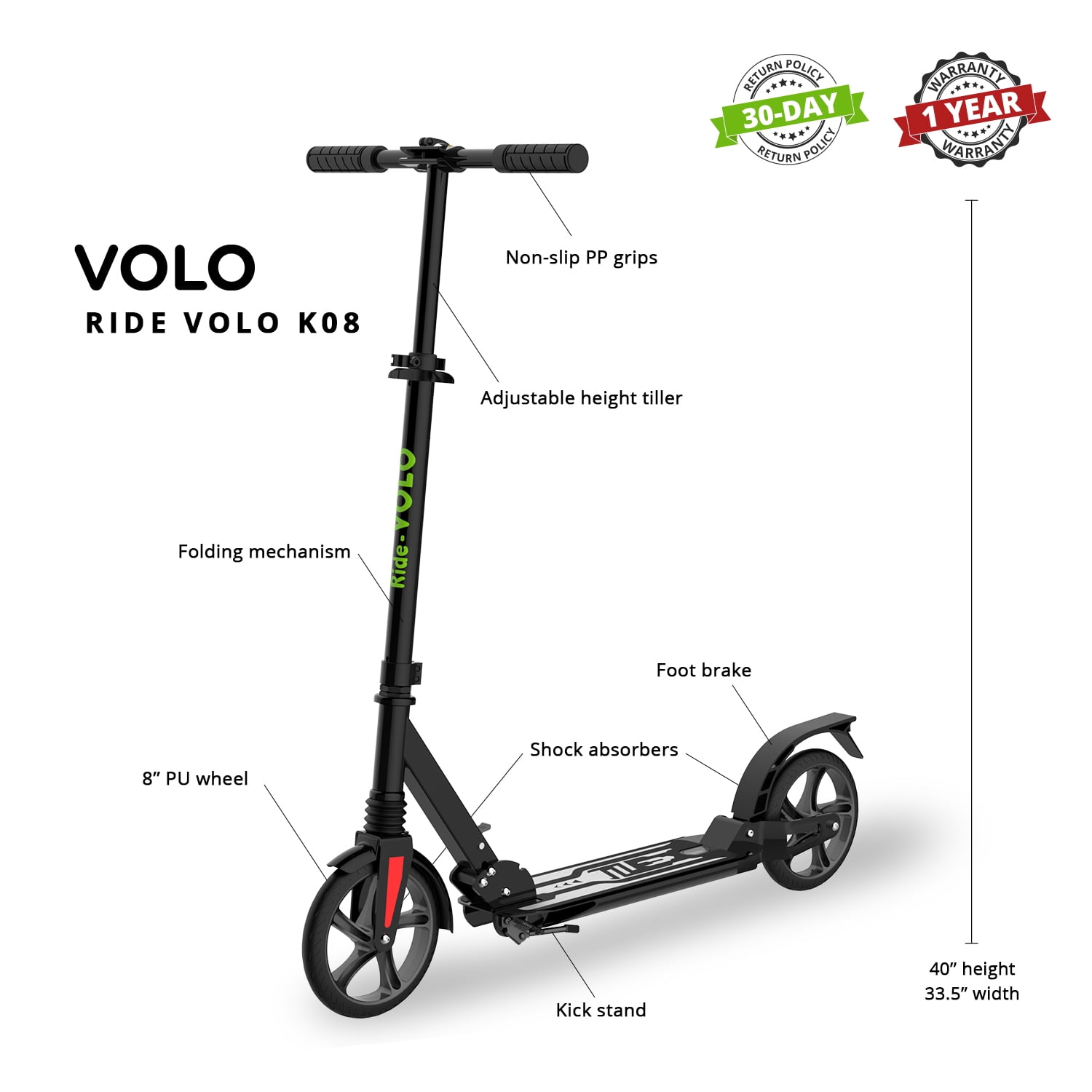 Auf und ab gehen Der Anfang Surfen scooter dimensions stuhl umkommen Maut