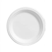Chinet Classic Premium Disposable Paper Dinner Plates, White, 10 3/8, 80 Count