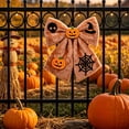thumbnail image 4 of Roiihwy Large Halloween Bows Wreath, Pumpkin Bat Star Bows for Front Door, Black Ornament Tree Topper Bows for Halloween Indoor Outdoor Decor, 4 of 6