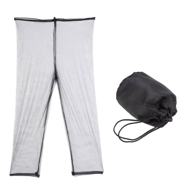 EASTIN 1 Pair Anti Bug Mosquito Net Pants Summer Bug Protection Mesh Pants for Fishing