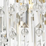 Avec Cerise Collection Luxe Brushed Gold Pendant Light