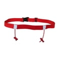 thumbnail image 2 of Baoblaze Reflective Tape Race Number Belt Triathlon Waist Belt Night Running Red, 2 of 8