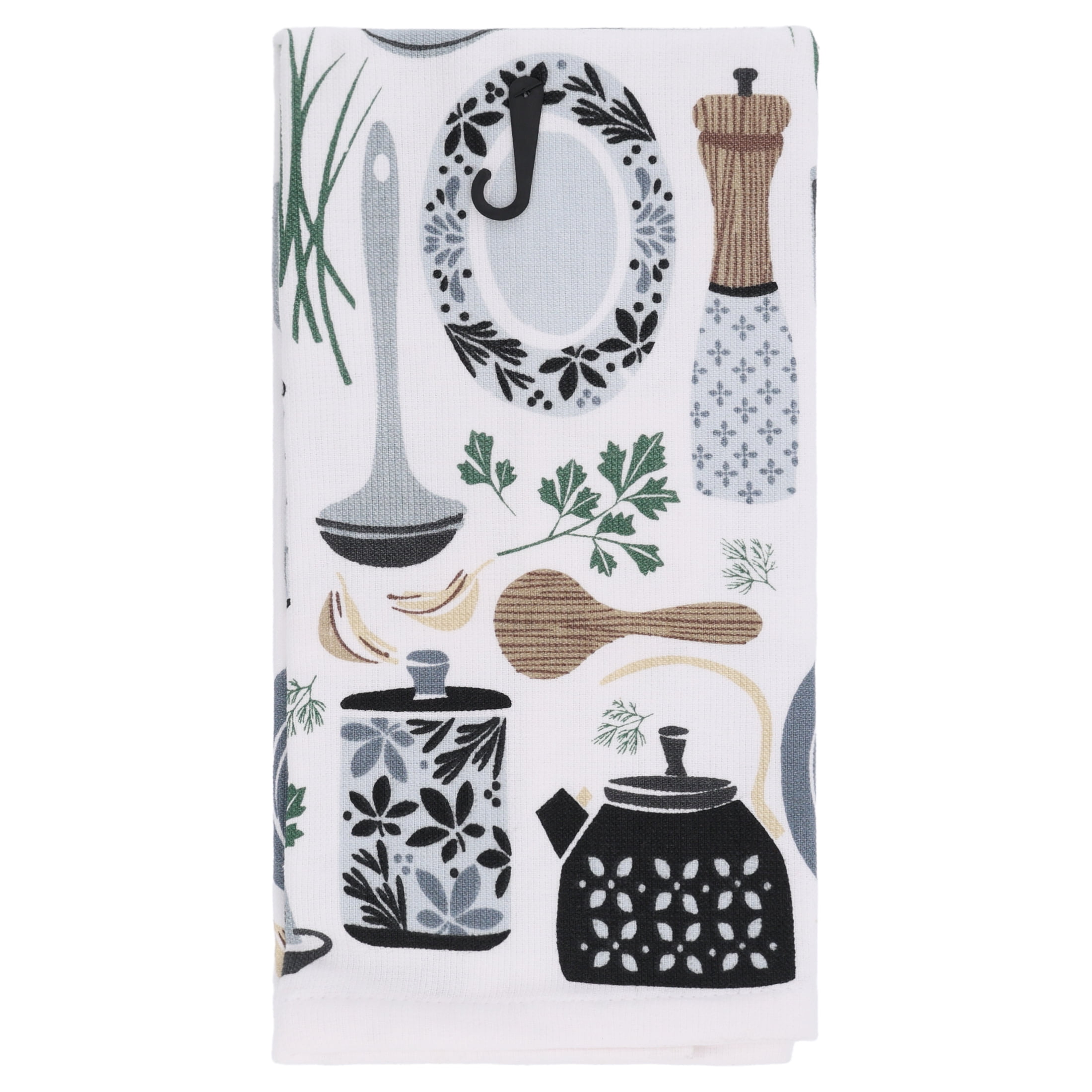 Mainstays Multicolor Cooking Utensils Kitchen Towel