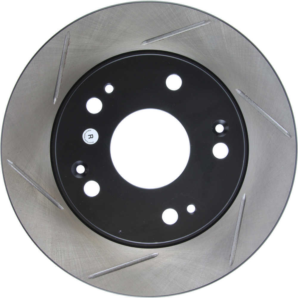 StopTech Power Slot 04-08 Acura TSX / 03-07 Honda Accord V6 Coupe Slotted Rear Right Rotor Fits select: 2003-2007 HONDA ACCORD EX