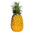 thumbnail image 1 of Matsuzay Decoración de planta de estatuilla de fruta falsa de piña artificial moderna Plantas Artificiales Amarillo 27x12cm, 1 of 1
