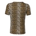 thumbnail image 3 of Lars Amadeus Men's Short Sleeves Round Neck Leopard Prints T-shirt, 3 of 6