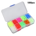 thumbnail image 6 of 1000pcs/Box Plastic Round Beads Fishing Tackle Lures Tools Accessory For Outdoor Fishing, Fishing Round Beads, Glow Fishing Beads, 6 of 8