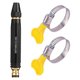 thumbnail image 5 of High Pressure Car Wash Spray Nozzle,Adjustable Water Jet Nozzle for Garden Hose,Multi-Pattern Spray Head for Watering Plants Car Washing,with 2 Stainless Steel Hose Clamps,Durable Metal Spray Nozzle, 5 of 9