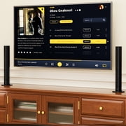 VIPQV Sound Bar for Smart TV, 2CH Detachable TV Sound Bar with Subwoofer, Bluetooth/AUX/Opyical/USB Connection,2-in-1 Home Theater Surround Sound