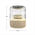 thumbnail image 2 of Reproductor de Música Digital con Altavoces Bluetooth y Subwoofer, Efecto Transparente, Adornos Luminosos, Luz Ambiental, Audio Color Caqui., 2 of 5