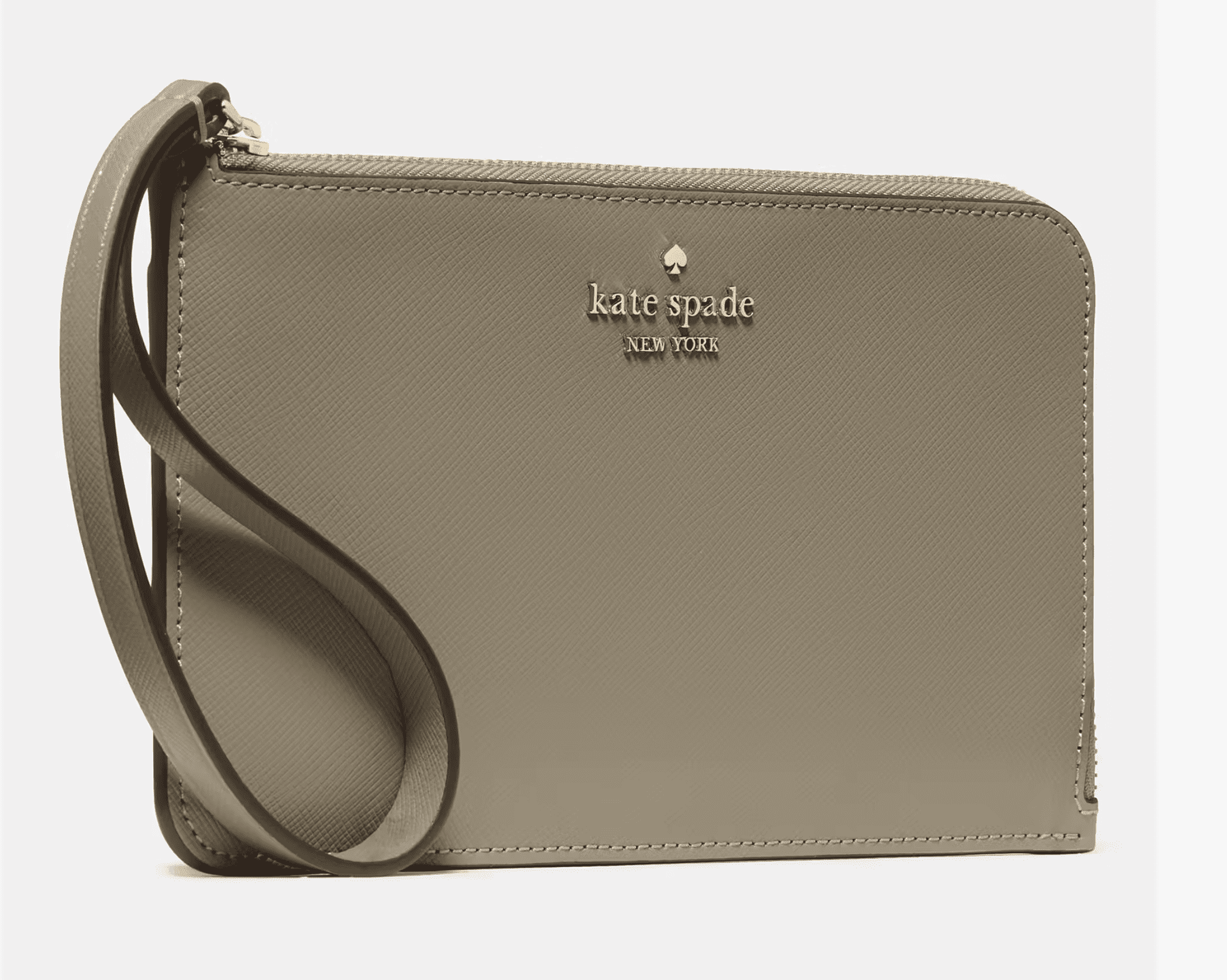 Kate Spade New York Lucy Medium L-Zip Wristlet, Saffiano Leather, KD546