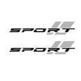 thumbnail image 1 of 2 Pcs 16In Sport Letter Body Decor Stripe Vinyl Decal Decal Sticker For Most Car, 1 of 7
