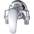 thumbnail image 1 of Shower Exposed Shower Mixing Valve Hot And Cold Water Faucet Water Heater Mixing Valve (silver), 1 of 3
