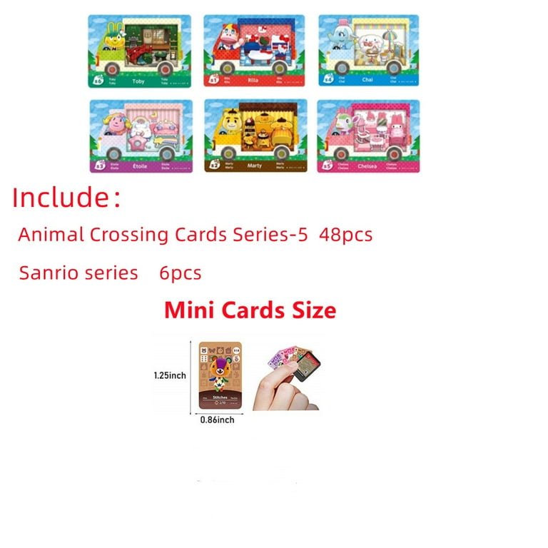 Animal crossing new horizons 2024 amiibo cards walmart