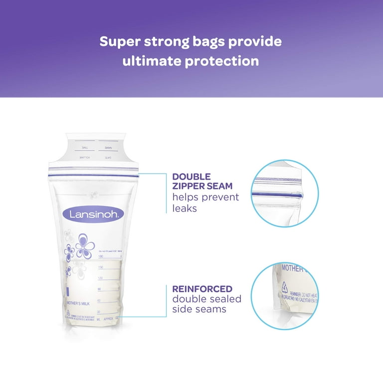 Momcozy Breastmilk Storing Bags, Temp-Sensing Discoloration Milk Storage Bags 200 Count