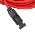 thumbnail image 3 of 1 par de cables de panel solar 12AWG con conector Cable de extensión de adaptador solar para sistema fotovoltaico, 3 of 8