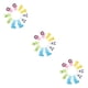 thumbnail image 3 of Wosthever 10 Pieces Cartoon Dessert Fruit Forks Appetizers Portable Kitchen Sandwich Flatware Kids Supplies Cakes Mini Holiday Egg Type1 NO1 Wosthever CBP054846, 3 of 6