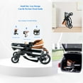 thumbnail image 6 of 2-in-1 Baby Stroller,Reversible Stroller Convertible Baby Stroller, High Landscape Stroller Suit Newborn to Toddler Up to 55lbs, 6 of 10