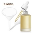 thumbnail image 3 of MasteelfCA 5Pcs Funnels Separating Funnel Water Bottle Filling Funnel with Long Neck for Perfumes Essential Oils Science Laboratory Chemicals 60mm, 3 of 8