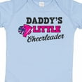 thumbnail image 4 of Inktastic Daddy's Little Cheerleader with Megaphone and Pom Poms Girls Baby Bodysuit, 4 of 5