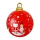 thumbnail image 1 of Bola Navideña Inflable Árbol de Navidad, decoración exterior 55CM, inflable, luces LED integradas, resistente al clima, fácil de instalar, portátil,PVC duradero, para jardín, por hogar, 1 of 9