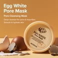 thumbnail image 2 of [Máscara] Mascarilla SKINFOOD de clara de huevo, endurecedora de poros de arcilla, 120 g, 2 of 6
