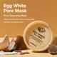 thumbnail image 2 of [Máscara] Mascarilla SKINFOOD de clara de huevo, endurecedora de poros de arcilla, 120 g, 2 of 6