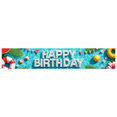 thumbnail image 3 of Decorative Design Happy Birthday Banner Colorful Theme Party Decoration Tropical Beach Celebration Banner for Birthday Party Kids Gathering Summer Event, 3 of 8