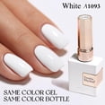 thumbnail image 3 of Esmalte de uñas en gel Double Rhythm Pure Sheer White 15 ml, 3 of 9
