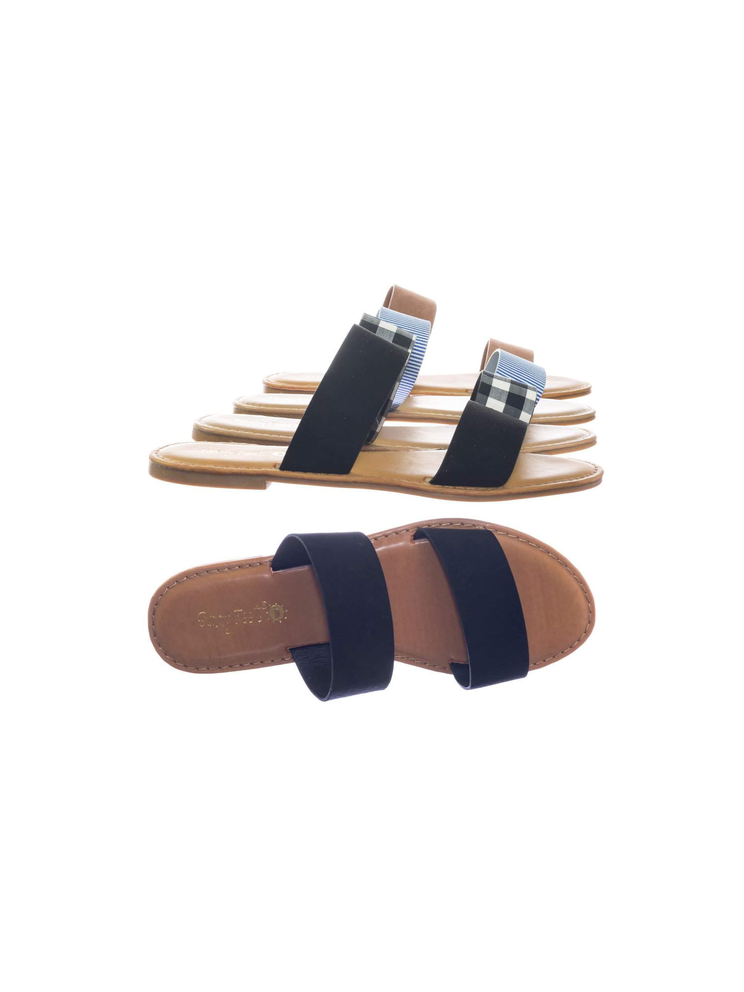 double wide sandals