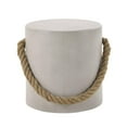 thumbnail image 6 of ACME Gene Environmental Friendly Cement Concrete Accent Table in Natural Gray, 6 of 6