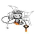 thumbnail image 4 of Fournaise Extérieure, Coupe-Vent Stove Tête de Conversion Extérieure Adaptateur Stove Fendu Fendu avec avec Conversion Portable Coupe-Vent Stove Extérieur Stove Fendu Stove Extérieur Stove Qinquan, 4 of 6