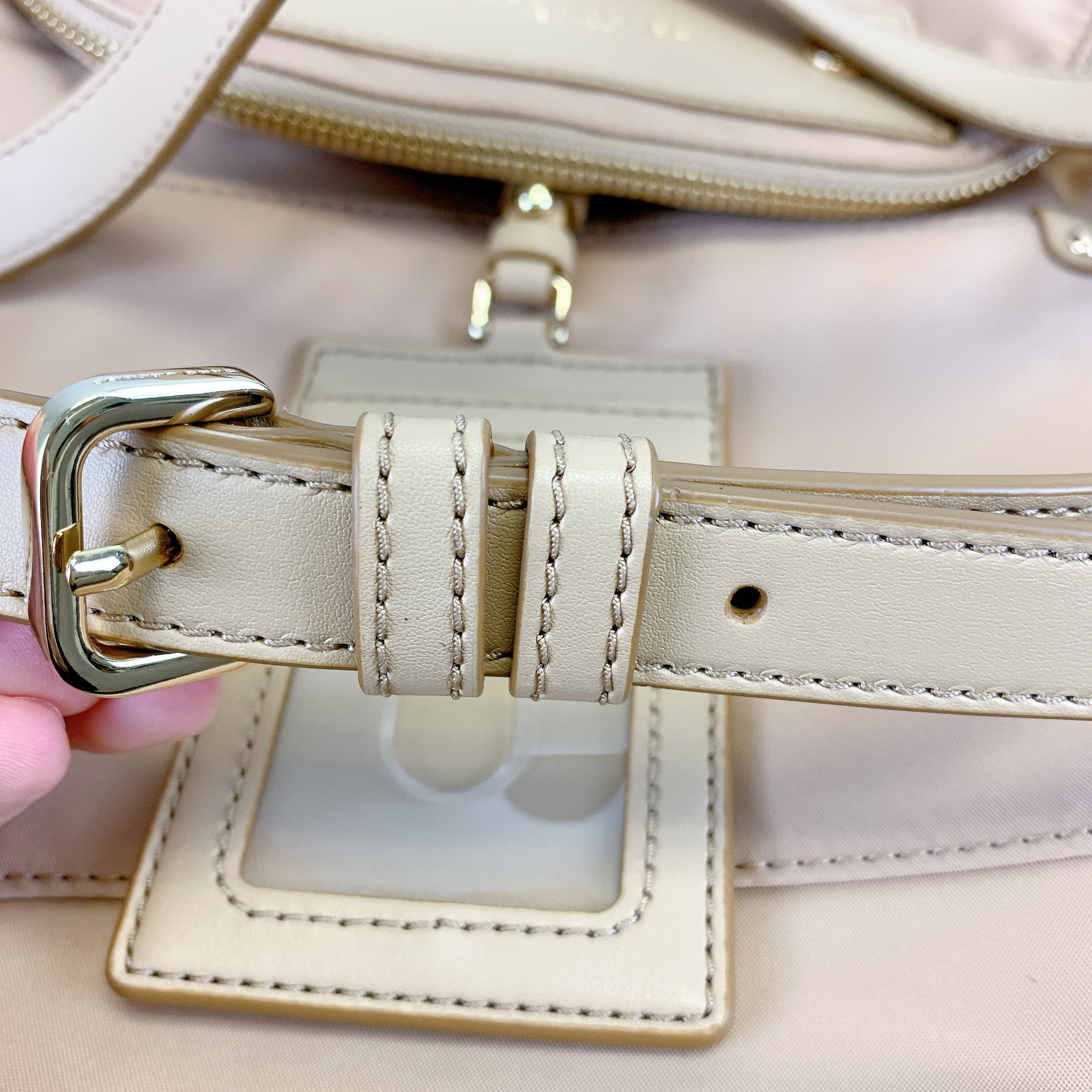 MARC JACOBS M0014625 PREPPY NATASHA NYLON CROSSBODY BAG IN ICED COFFEE Walmart
