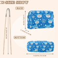 thumbnail image 4 of FORMRS Women Crossbody Purse with Chain Strap Vegan Leather Shoulder Handbag, Blue Bears, 4 of 7