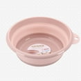 thumbnail image 2 of Folding Collapsible Plastic Basin Portable Hanging Washbasin for Outdoor Travel Home (Pink M), 2 of 2