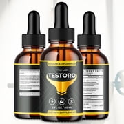 Testoro Drops Maximum Strength Support Liquid Supplement (90 Servings)