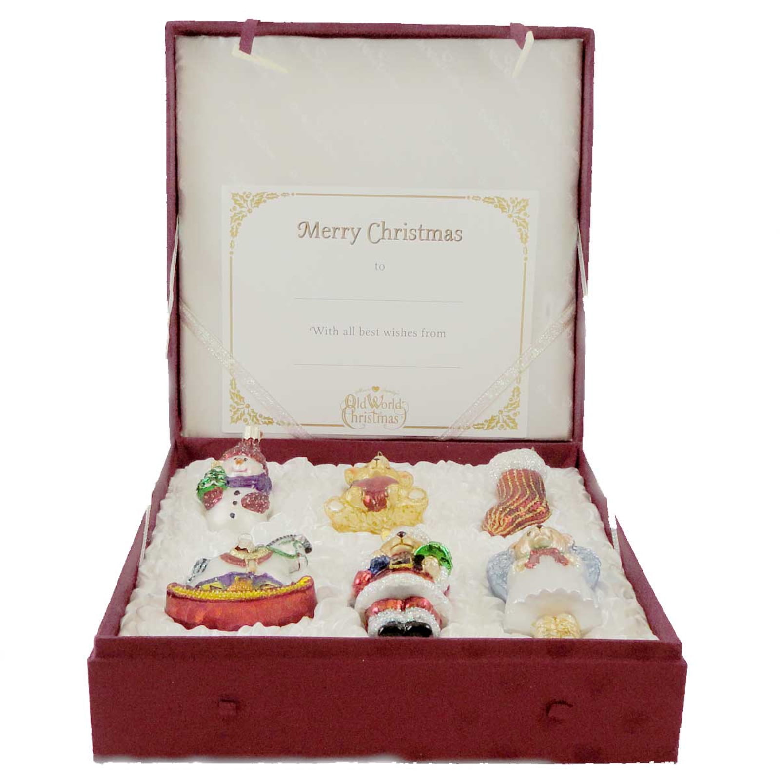 Old World Christmas Ornaments Childs First Christmas Coll Glass Blown Ornaments for Christmas Tree 14012 Old World Christmas Ornaments Childs First Christmas Coll Glass Blown Ornaments for Christmas Tree 14012