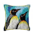 thumbnail image 1 of Matsuzay Kits de hilo de ganchillo DIY, obras maestras artísticas personalizadas, fundas de almohada cuadradas, Kit de cojín único Artesanía B, 1 of 6