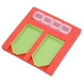 thumbnail image 1 of Rhinestone Tray Red Plastic Sponge DIY Rut Design Auxiliary Portable Saving Time Bead Tray for Jewelry Making, 1 of 14