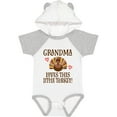thumbnail image 3 of Inktastic Thanksgiving Grandma Little Turkey Boys or Girls Baby Bodysuit, 3 of 5