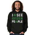 thumbnail image 3 of Funny Saint Patrick's Day Irish Pride Hoodie Sweatshirt Women Men Brisco Brands L, 3 of 5