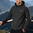 thumbnail image 2 of SUYIDA Men's Casual Hooded Jacket, Long Sleeve Lightweight Zip Up, Outdoor Windbreaker for Everyday Travel, 2 of 5