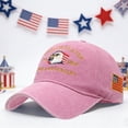 thumbnail image 2 of UngA USA 250th Anniversary Hat 1776-2026 Patriotic Eagles Hat Embroidered US with Flag Baseball Cap for Men Women,One Size, 2 of 5