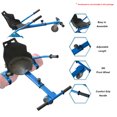 thumbnail image 2 of Hoverboard Seat Attachment Accessory Go Kart Hoverkart Hovercart for Hoverboard self-stabilizing Scooter Adjustable, 2 of 6