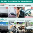 thumbnail image 3 of Car Heater  Portable Heater for Automobile Windshield 12 Volt 150W Car Heater Plugs into Cigarette Lighter with Heating & Cooling Collapsible Car Heaters Portable Fast Demisting Defroster, 3 of 6