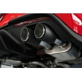 thumbnail image 4 of 18-20 Ford Mustang GT 5.0 w/ Quad Tip Active Exhaust Cat Back Split Rear T304 w/ Carb Fib Tips MBRP S72093CF, 4 of 9