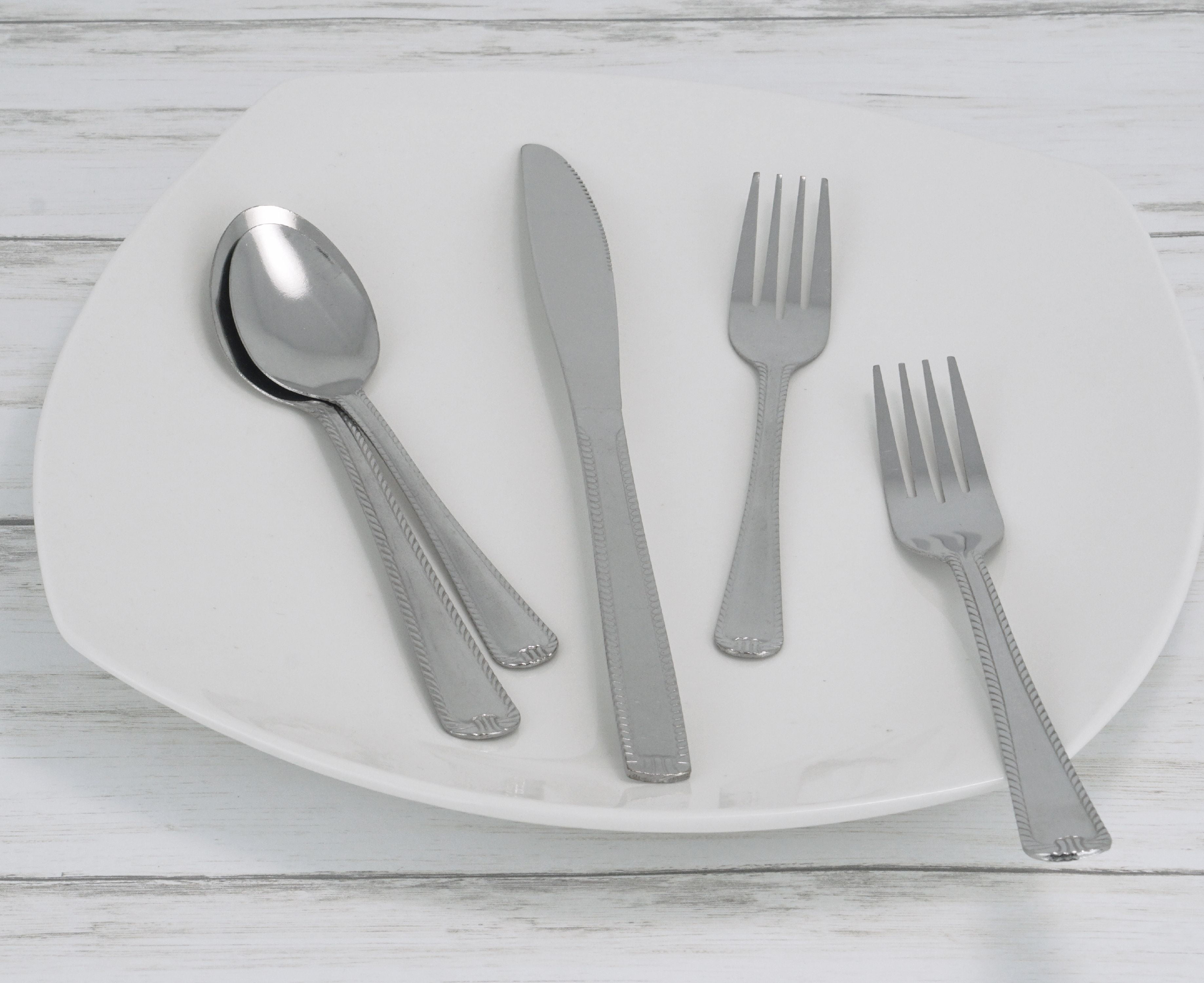 Black Silverware Set, Umite Chef 49-Piece Flatware Set with Drawer  Organizer, Durable Stainless Steel Cutlery Set for 8, Tableware Eating  Utensils