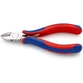 thumbnail image 1 of KNIPEX 77 02 135 H Pinza de corte diagonal para electrónica con filo de corte de metal duro Con fundas en dos componentes 135 mm, 1 of 1
