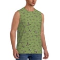 thumbnail image 2 of Balery Mallard Duck Camisetas sin mangas para hombre, absorbe la humedad y protege contra el mal olor.-Large, 2 of 7