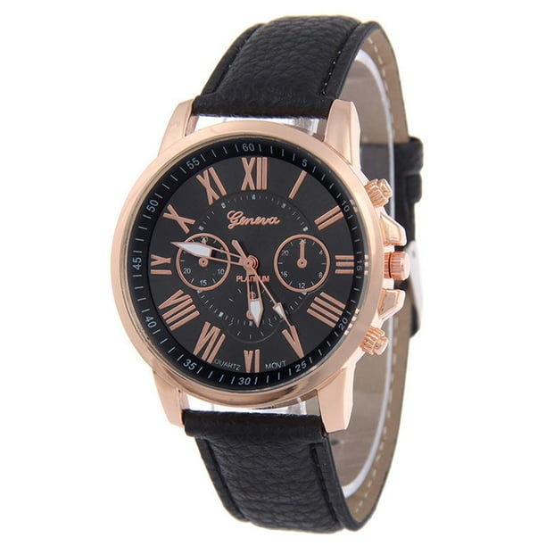 Reloj deportivo de cuarzo para mujer con esfera multipunto, cristal con luz azul y correa de pulsera.